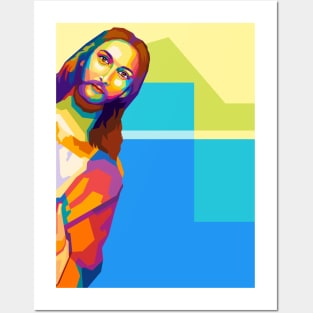 Jesus Wpap Pop Art Posters and Art